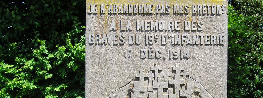 Les Bretons de la Grande Guerre en Picardie