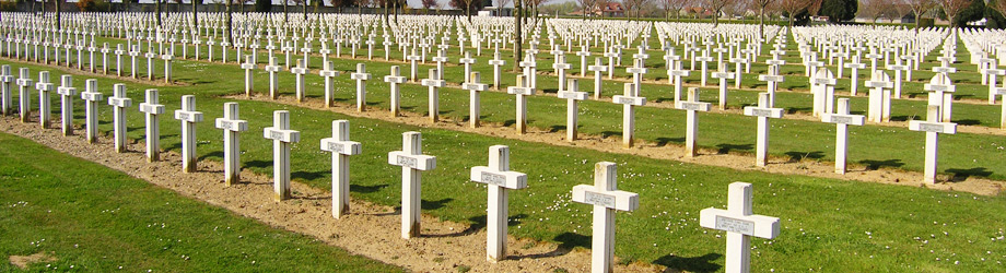 Les cimetières militaires français de 14-18