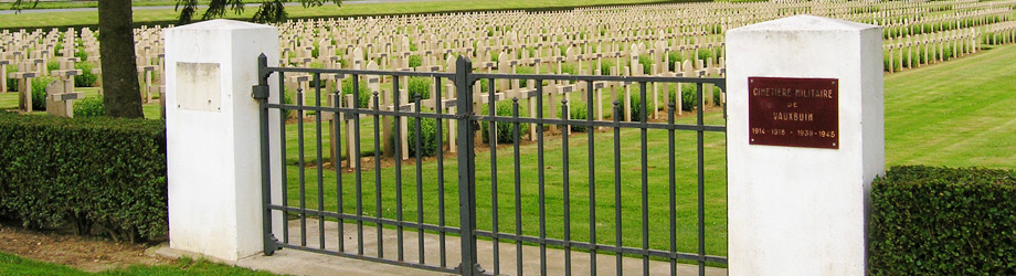 Les cimetières militaires français de 14-18 Aisne