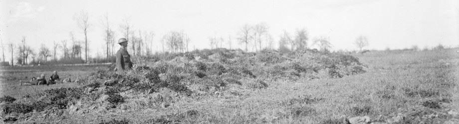 Les Néo-Zélandais face à l'avancée allemande au printemps 1918
