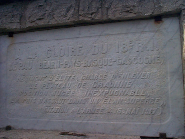 Monument au 18ème R.I.