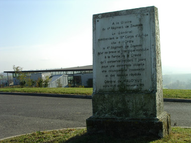 Monument au 4ème régiment de Zouaves